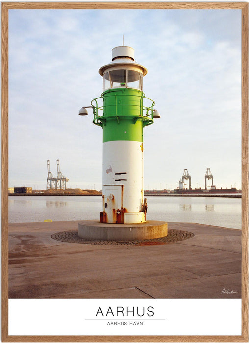 Aarhus Aarhus Havn Analog-plakat