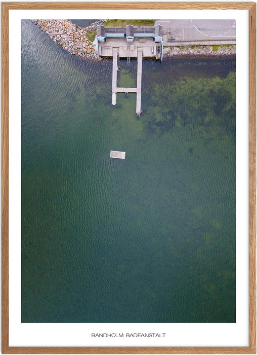 Bandholm Badeanstalt Plakat