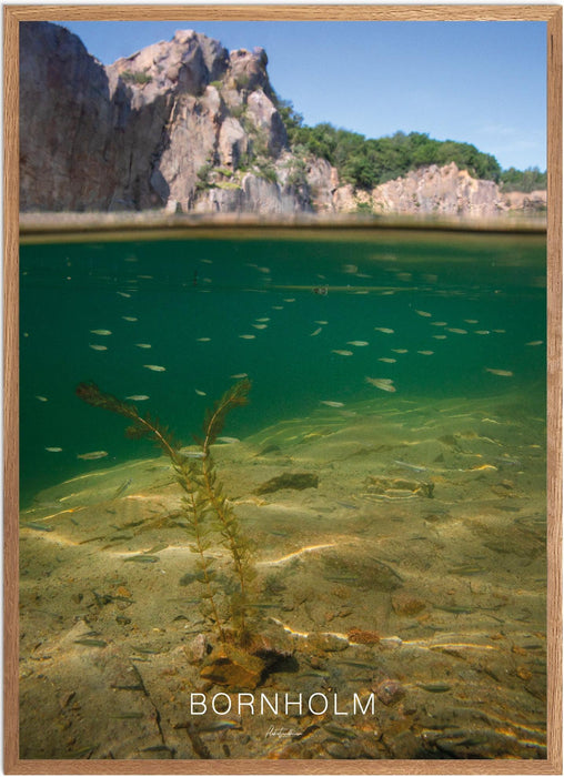 Bornholm No. 1 Undervands-plakat