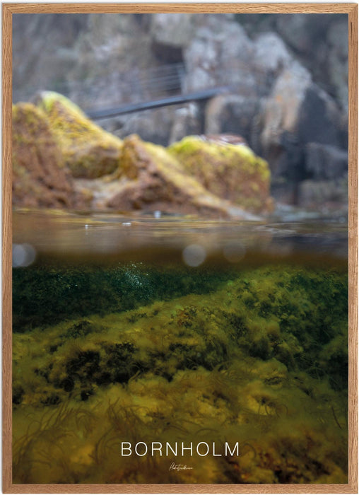 Bornholm No. 4 Undervands-plakat