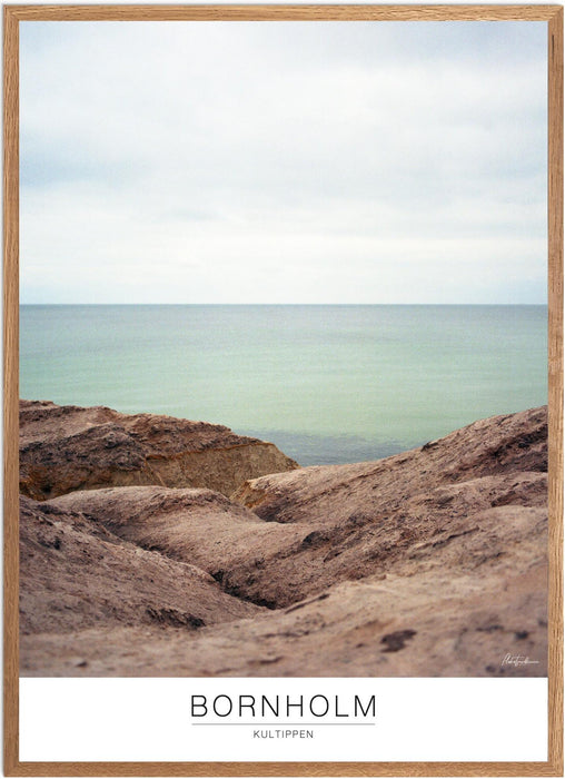 Bornholm Kultippen Analog-plakat
