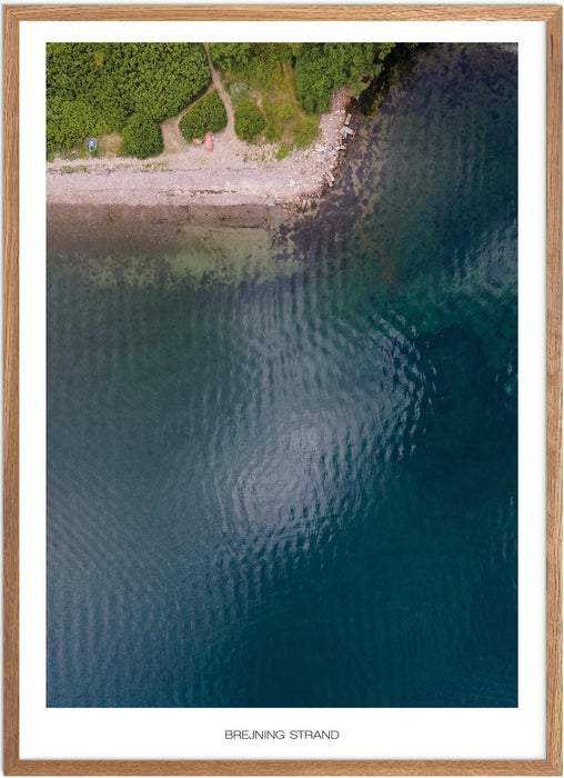 Brejning Strand Plakat