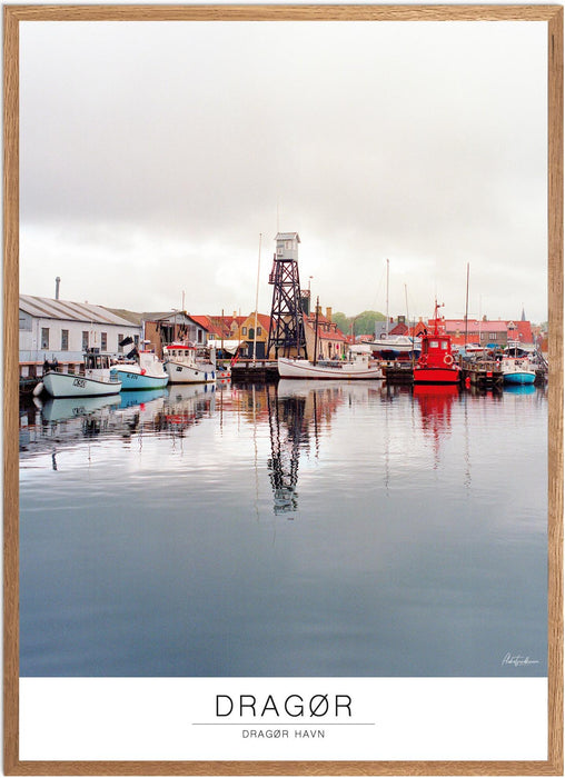 Dragør Dragør Havn Analog-plakat