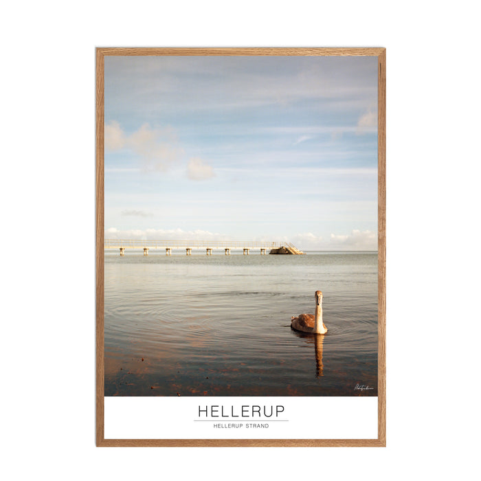 Hellerup Hellerup Strand Analog-plakat