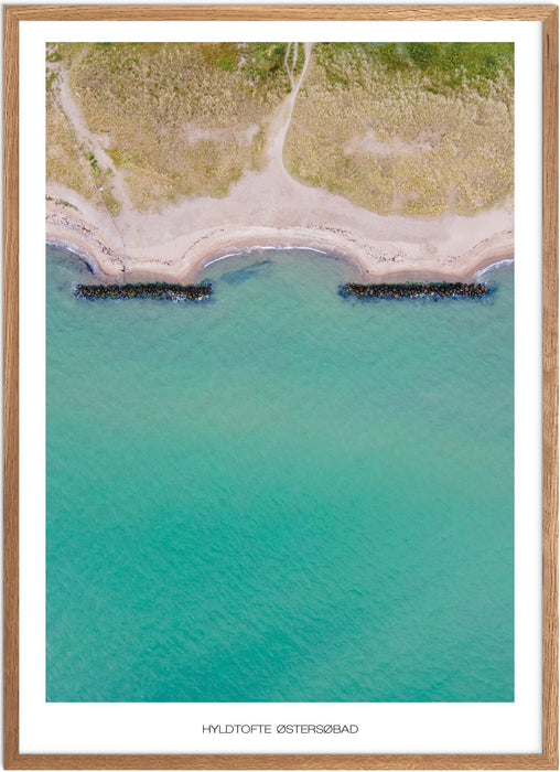 Hyldtofte Østersøbad Plakat