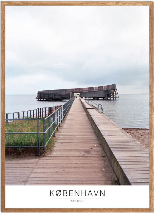København Kastrup Analog-plakat