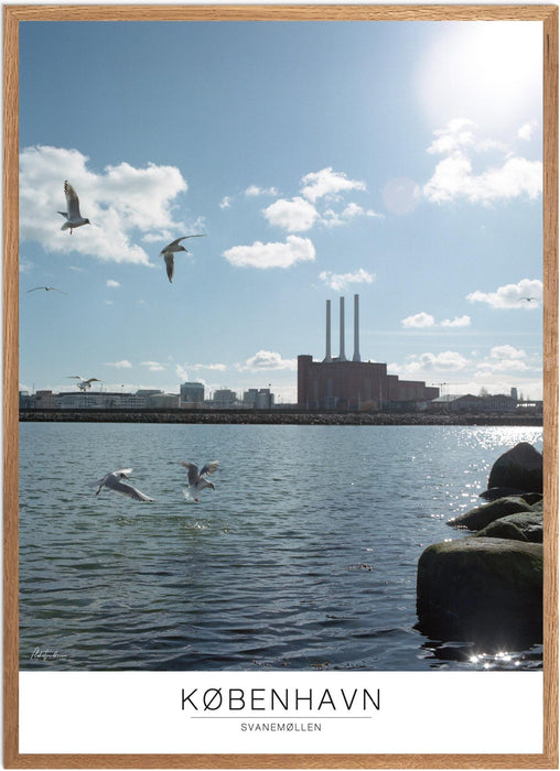 København Svanemøllen Analog-plakat