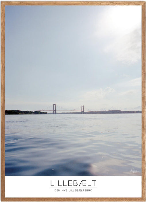 Lillebælt Den Nye Lillebæltsbro Analog-plakat