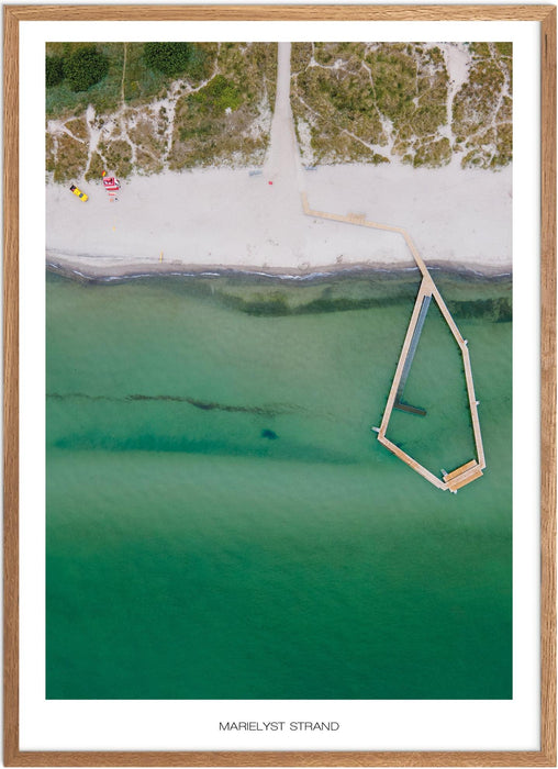 Marielyst Strand Plakat