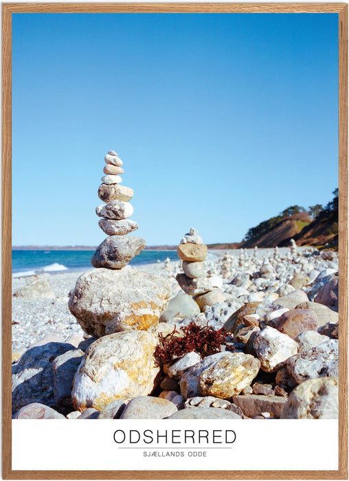 Odsherred Sjællands Odde Analog-plakat