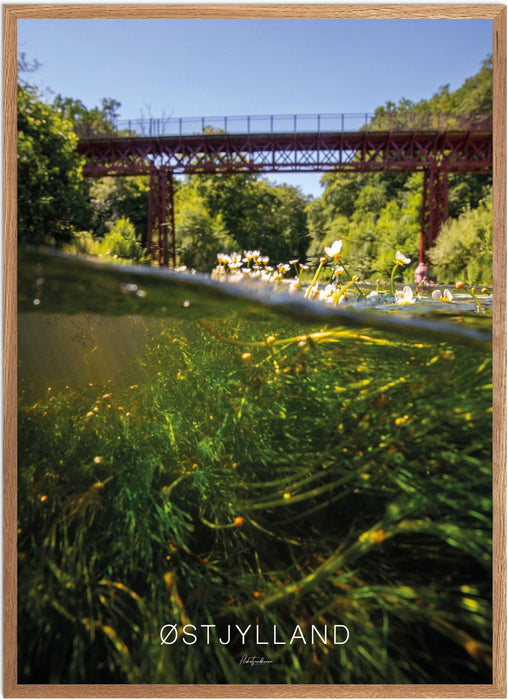 Østjylland Undervands-plakat