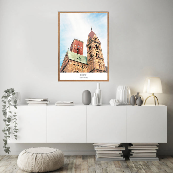 Ribe Ribe Domkirke Analog-plakat