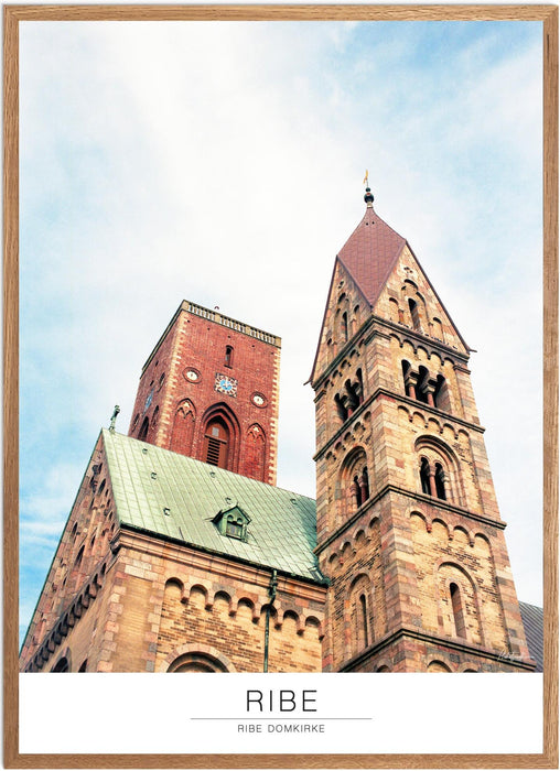 Ribe Ribe Domkirke Analog-plakat