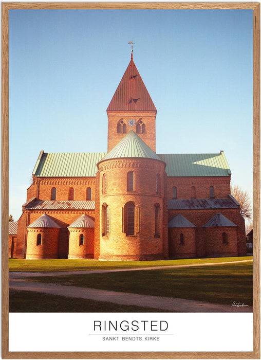 Ringsted Sankt Bendts Kirke Analog-plakat