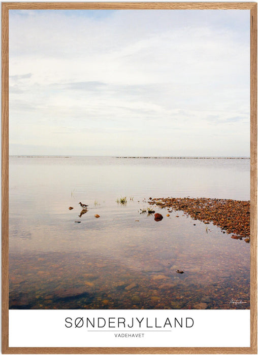 Sønderjylland Vadehavet No. 1 Analog-plakat
