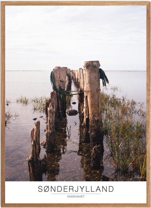 Sønderjylland Vadehavet No. 2 Analog-plakat