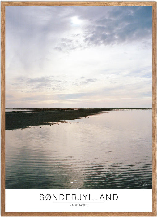 Sønderjylland Vadehavet No. 3 Analog-plakat