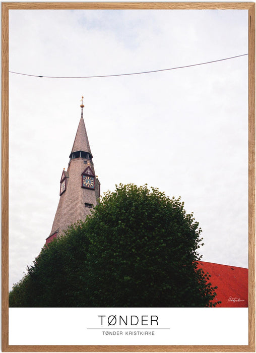Tønder Tønder Kristkirke Analog-plakat