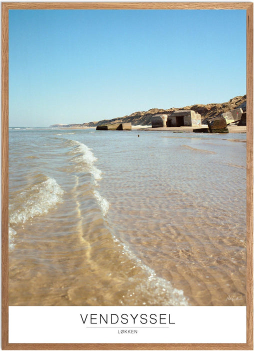 Vendsyssel Løkken Analog-plakat