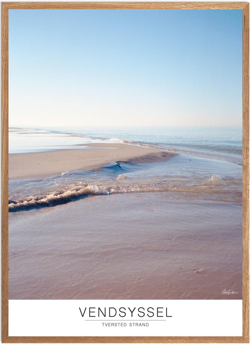 Vendsyssel Tversted Strand Analog-plakat