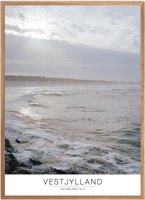 Vestjylland Holmsland Klit Analog-plakat
