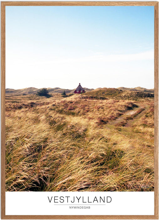 Vestjylland Nymindegab Analog-plakat