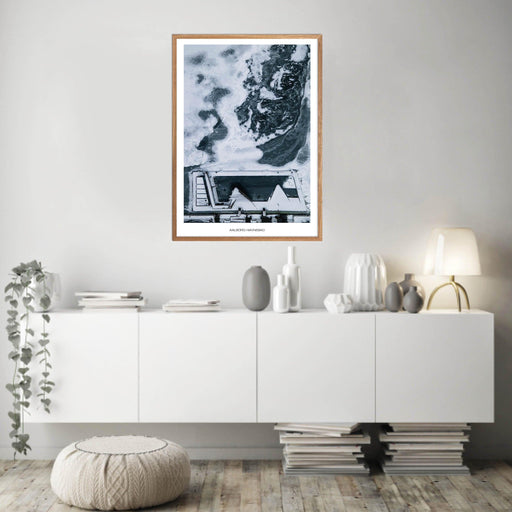 Aalborg Havnebad Vinter-Plakat No. 1 - Plakatsnedkeren