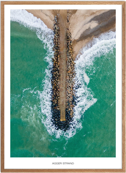 Agger Strand No. 2 Plakat