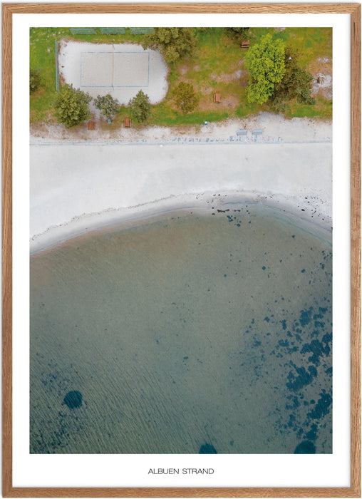Albuen Strand No. 1 Plakat