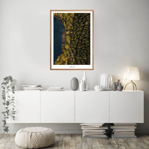 Almind Sø No.2 Plakat - Plakatsnedkeren