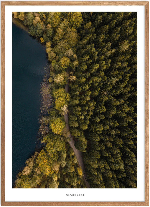 Almind Sø No.2 Plakat - Plakatsnedkeren