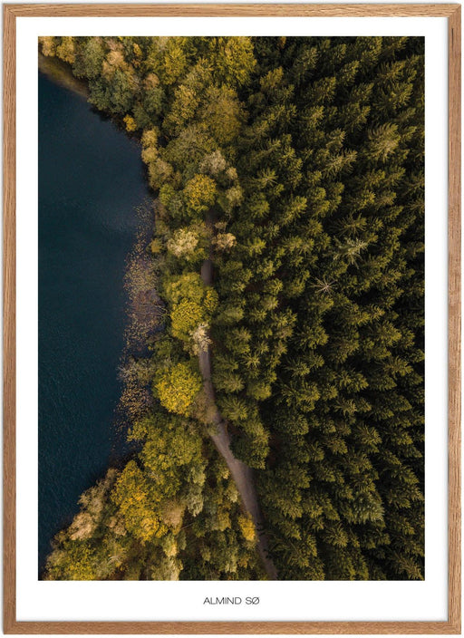 Almind Sø No.2 Plakat - Plakatsnedkeren