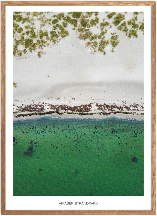 Amager Strand Plakat - Plakatsnedkeren