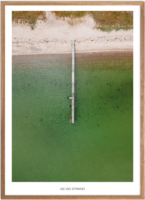 As Vig Strand No. 1 Plakat