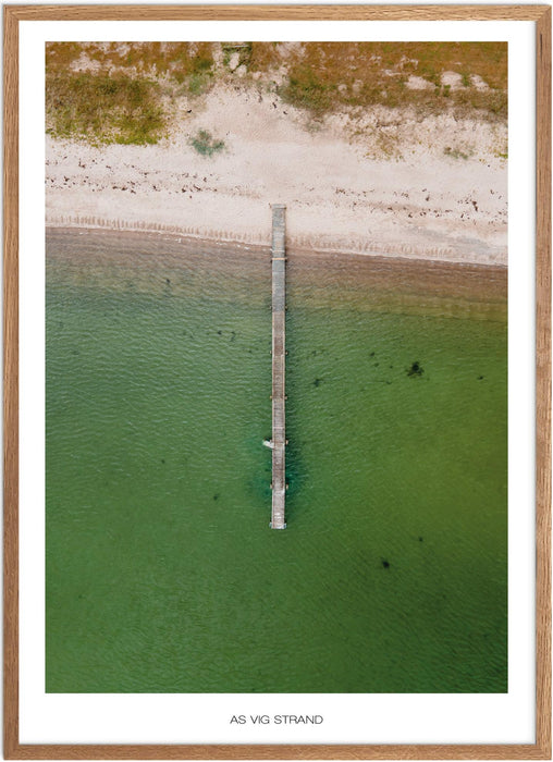 As Vig Strand No. 2 Plakat