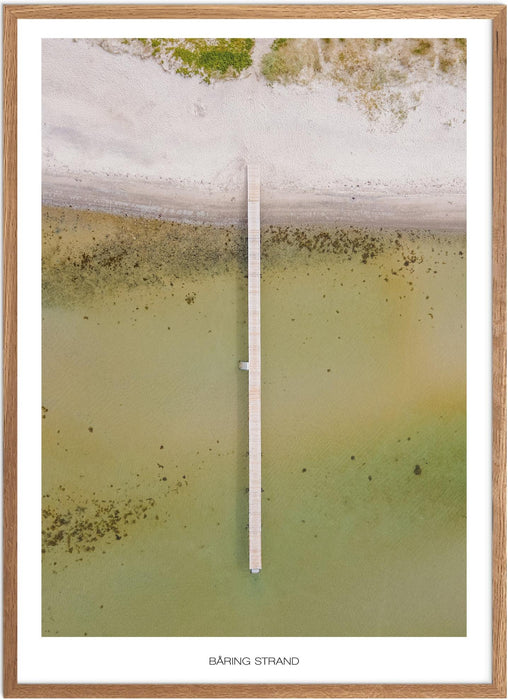 Båring Strand Plakat