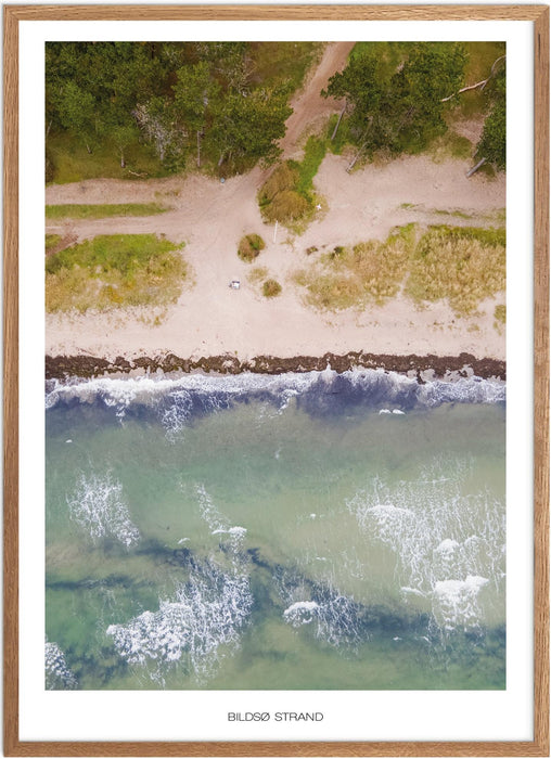 Bildsø Strand Plakat