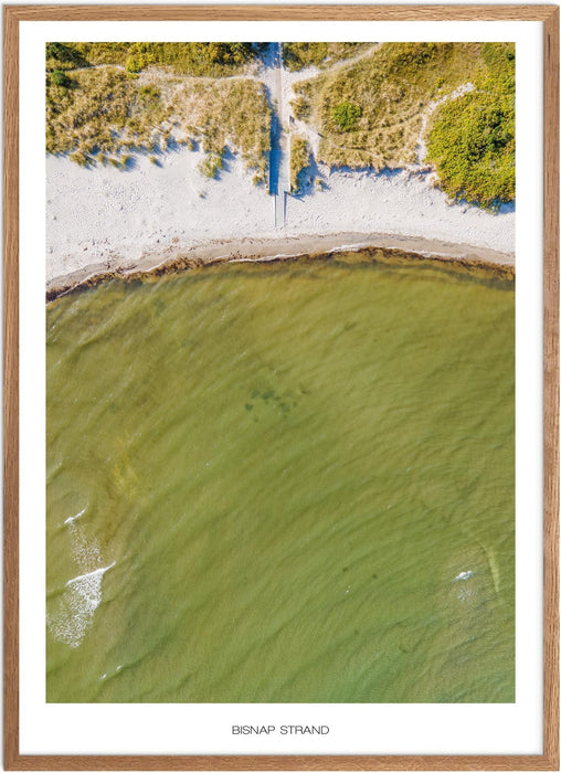 Bisnap Strand Plakat