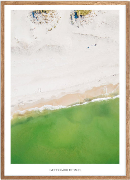 Bjerregård Strand Plakat