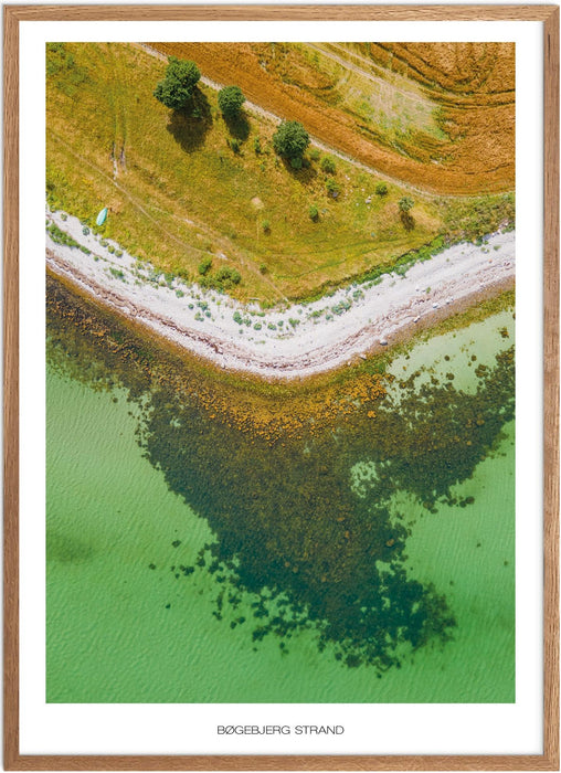 Bøgebjerg Strand Plakat