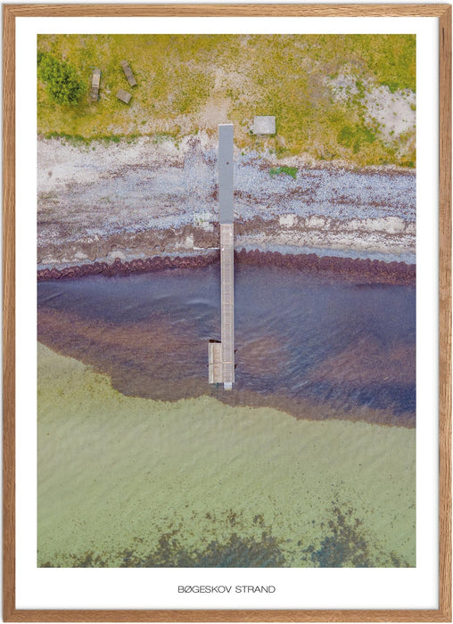 Bøgeskov Strand Plakat