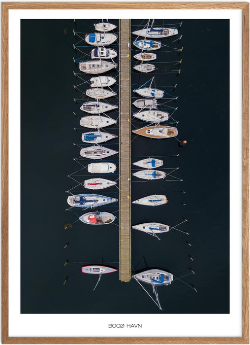 Bogø Havn No. 1 Plakat