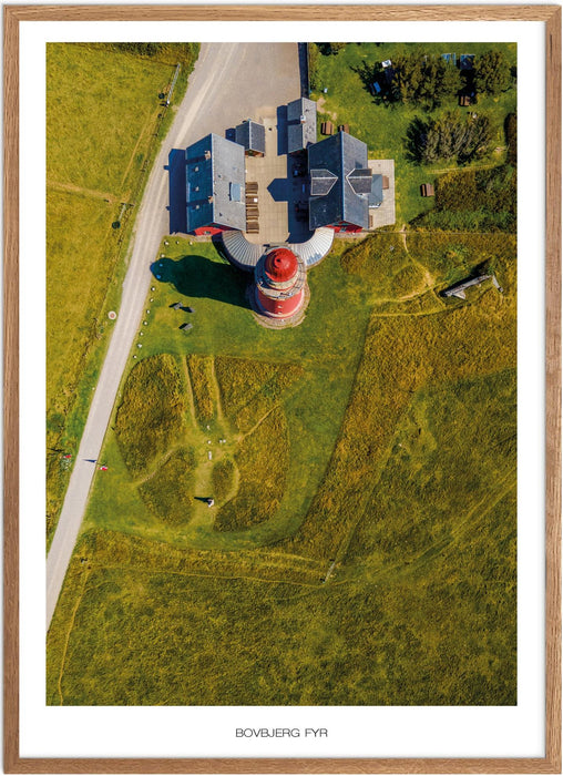 Bovbjerg Fyr Plakat
