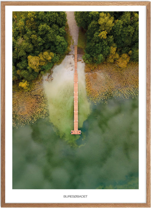 Buresøbadet Plakat