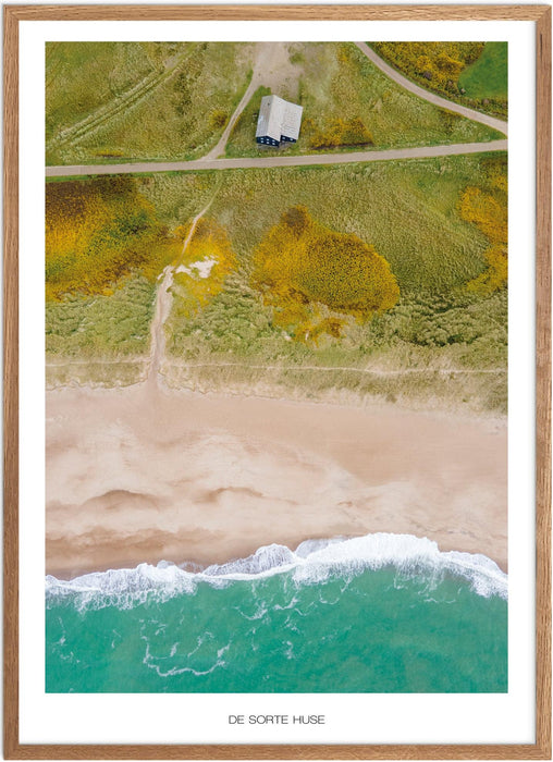 De Sorte Huse Plakat