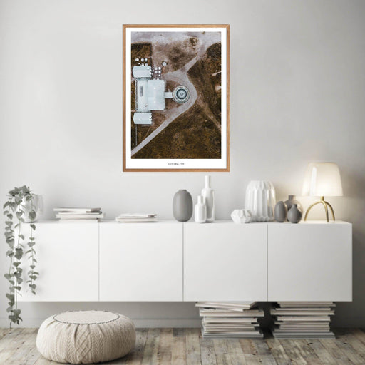 Det Grå Fyr Plakat - Plakatsnedkeren