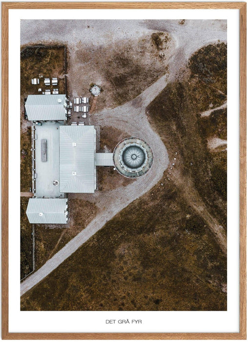 Det Grå Fyr Plakat - Plakatsnedkeren