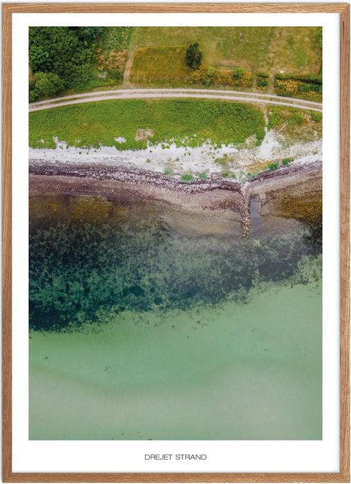 Drejet Strand No. 1 Plakat