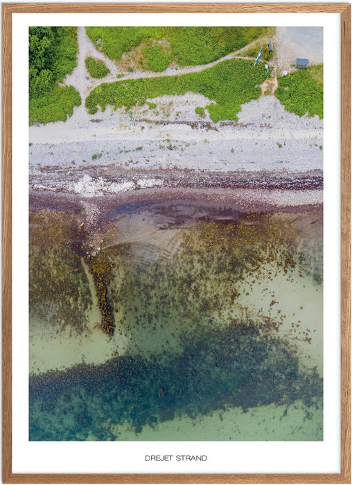 Drejet Strand No. 2 Plakat