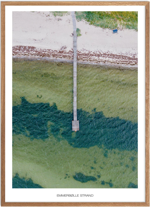 Emmerbølle Strand No. 1 Plakat